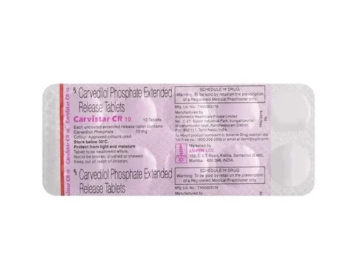 10mg Carvistar Carvedilol Talet