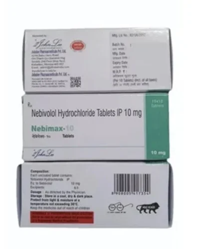 10Mg Nebimax Nebivolol Hydrochloride Tablet