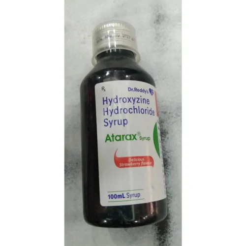 Atarax Hydroxyzine Hydrochloride Syrup 25 Mg