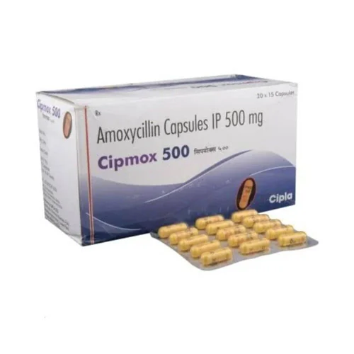 Cipmox Amoxicillin Trihydrate Capsules 500 Mg