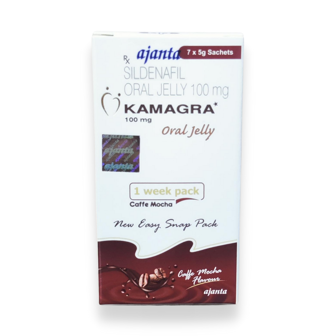 Kamagra Caffe Mocha Oral Jelly - Sildenafil