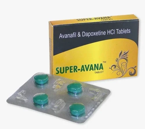 Super Avana Avanafil Dapoxetine Hcl Tablets