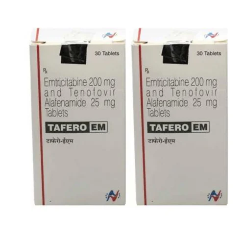 Tafero EM Emtricitabine and Tenofovir Alafenamide 25mg Tablets